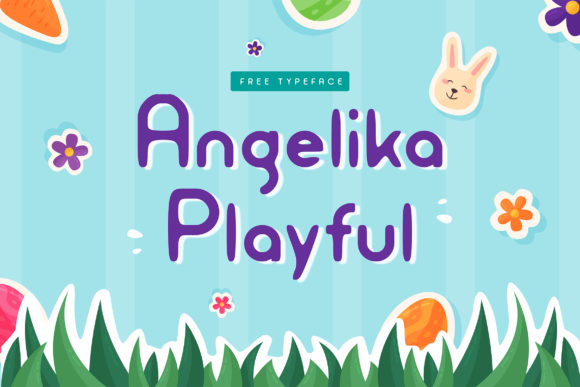 Angelika Playful Typeface for Branding