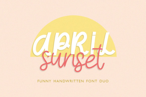 April Sunset Font Review for Small Business Branding