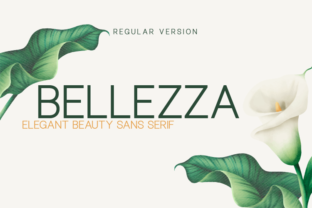 Bellezza Font: Modern Sans Serif for Display
