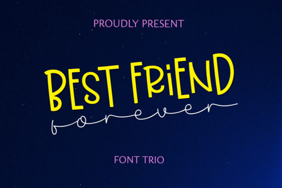 Best Friend Forever Font for Small Business Branding