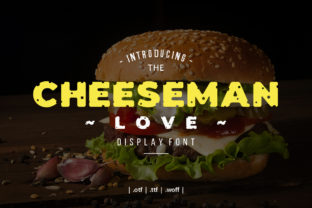 Cheeseman Love: A Playful Display Font for Brands