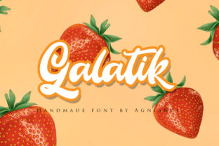 Galatik: A Quirky Script Font for Handmade Brands