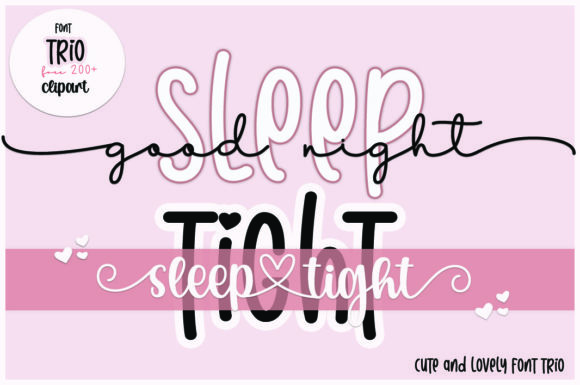 Goodnight Sleep Tight: A Playful Script Typeface