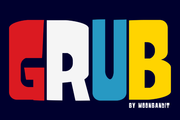 Grub Typeface: Bold Display Fonts for Campaigns
