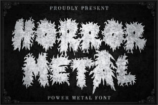 Horror Metal Font: A Bold Blackletter Review
