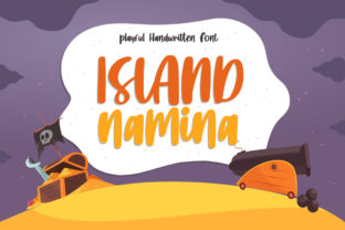 Island Namina: A Playful Script Font for Makers