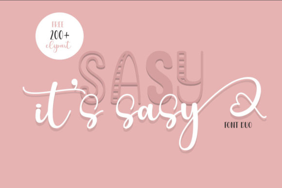 It s Sassy Font for Handmade Branding
