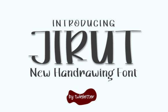 Jirut: A Modern Display Font for Makers