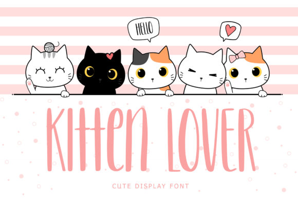 Kitten Lover Font for Scroll-Stopping Social Media