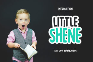 Littleshen: The Cute Display Font for Friendly Campaigns