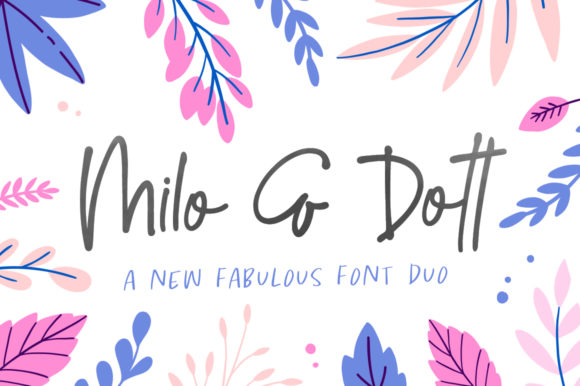 Milo Dott: A Modern Display Font for Makers