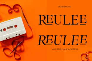 Reulee: A Modern Sans Serif Typeface for Elegant Branding