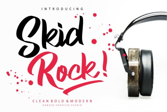 Skid Rock Typeface: Bold Energy for Modern Campaigns