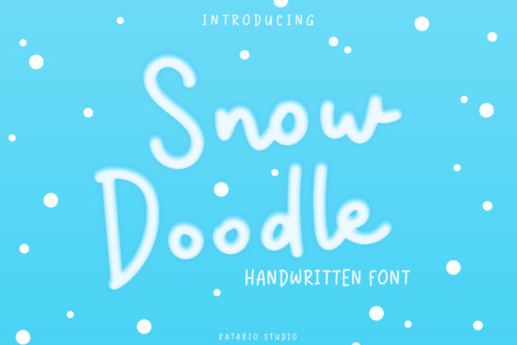 Snow Doodle Font: A Playful Script for Creative Projects
