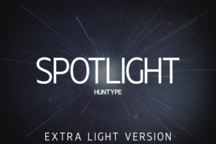 Spotlight Extra Light Typeface for Web Design