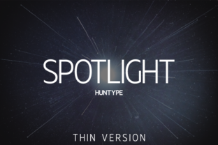 Spotlight Thin Typeface for Modern Web Design