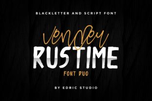 Vender Rustime Duo Typeface for Modern Branding