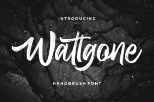 Wattgone: The Urban Handwritten Font for Makers